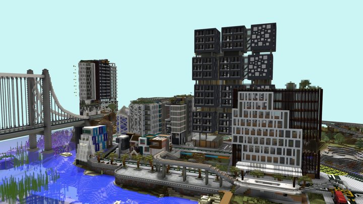 Ureka's City 3D Model