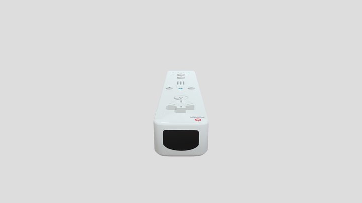 Wiimote 2 3D Model