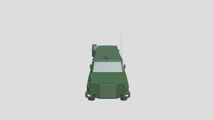 Bushmaster PMV (low-poly) 3D Model