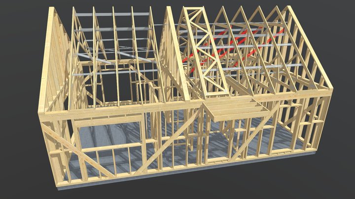 Engineering Structure 3D Model
