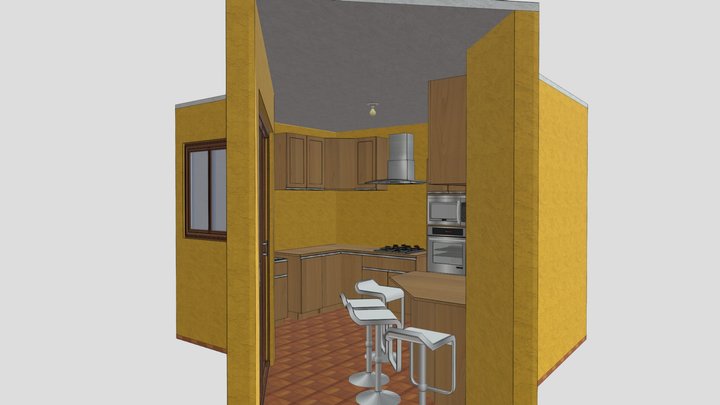 Modelo Cocina 3D Model