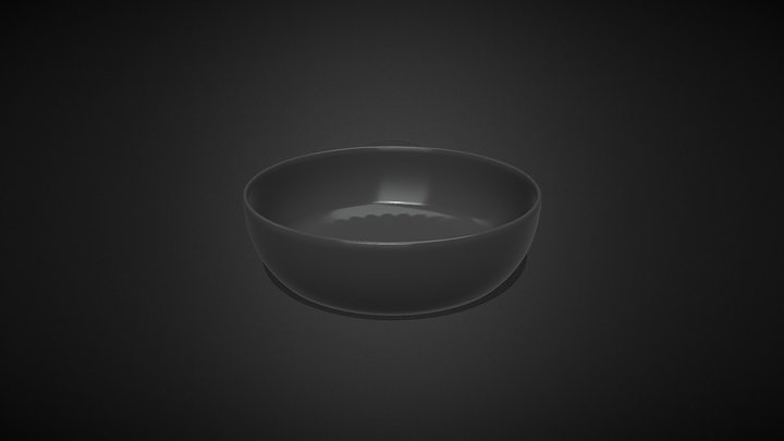 Ceramic Bowl 3D Model