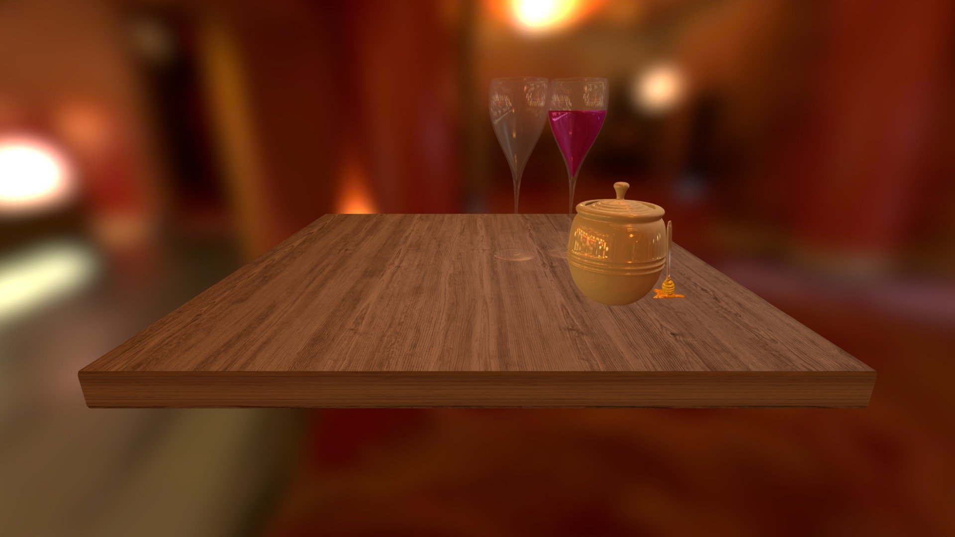 Goblet & Honey pot