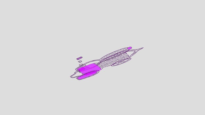 Dreadnought Deck Plan 3D Model