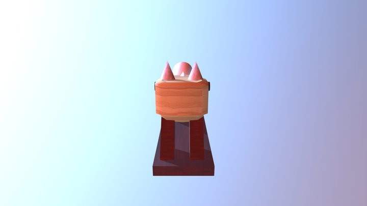 Game Object Texture 3D Model