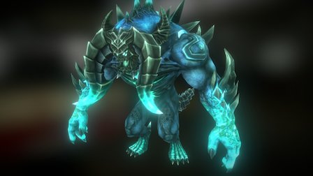 Boss Monster Balok 3D Model