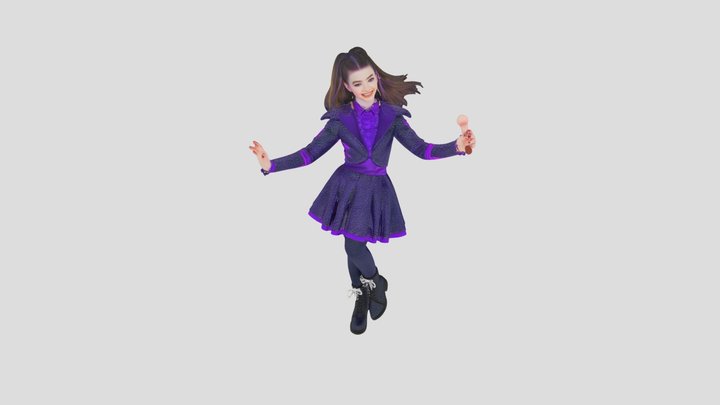 Vee (legendary vampire) serie Disney 2025 3D Model