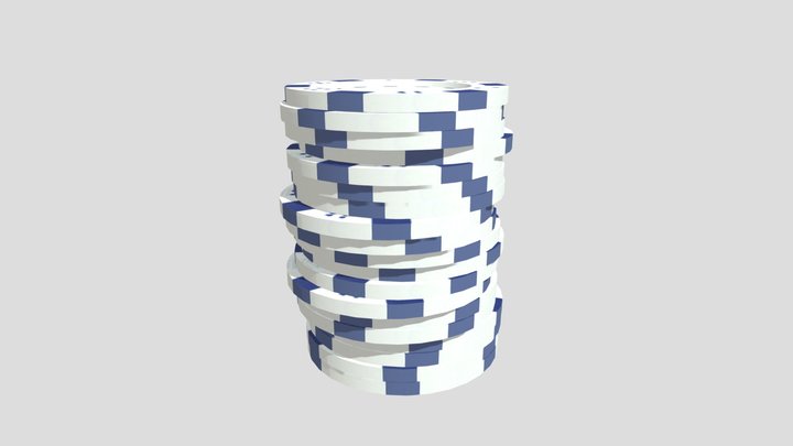 pokerchips 3D Model