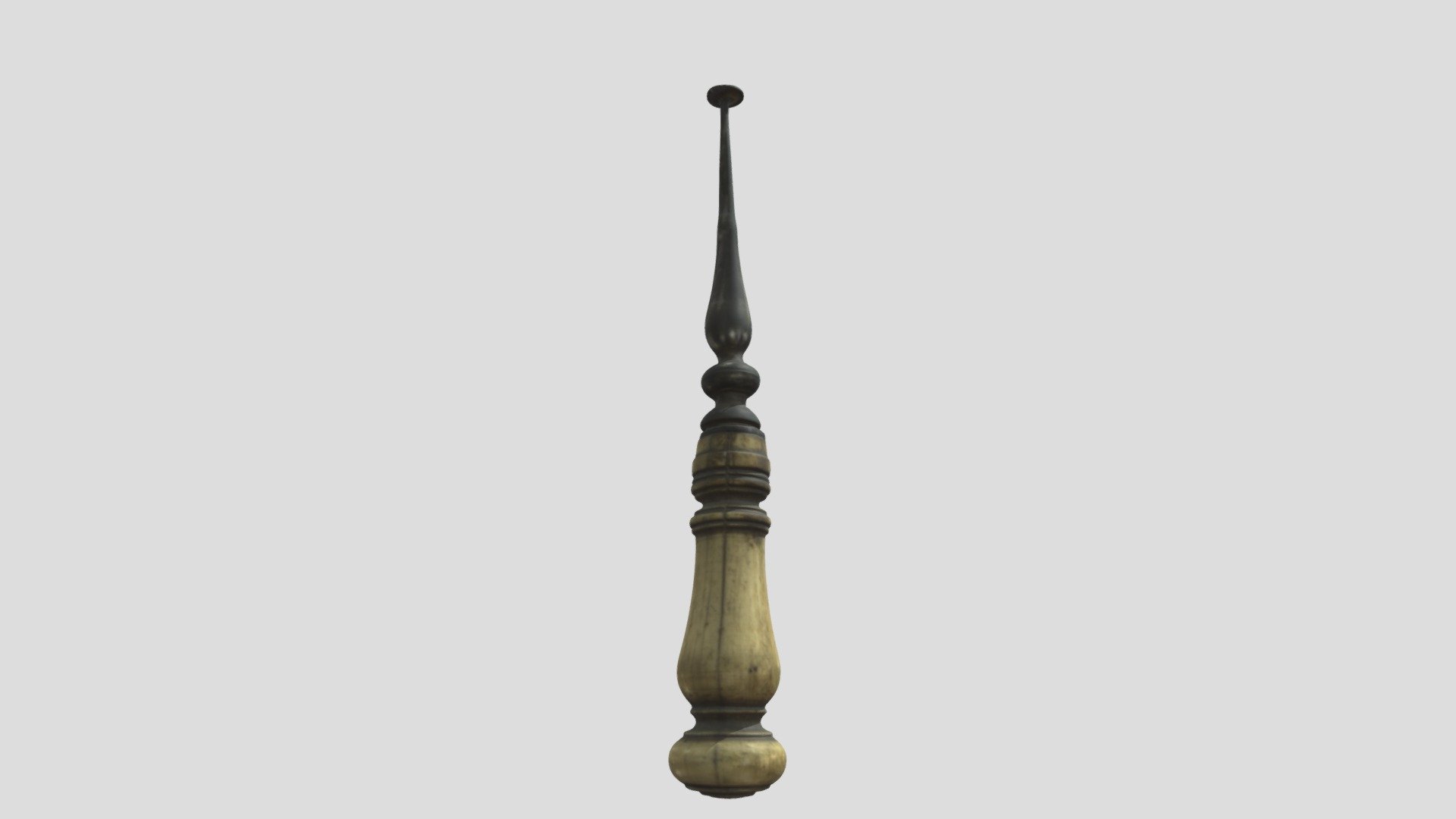 Dental restorative instrument - plugger, c. 1880 - 3D model by ais1 ...
