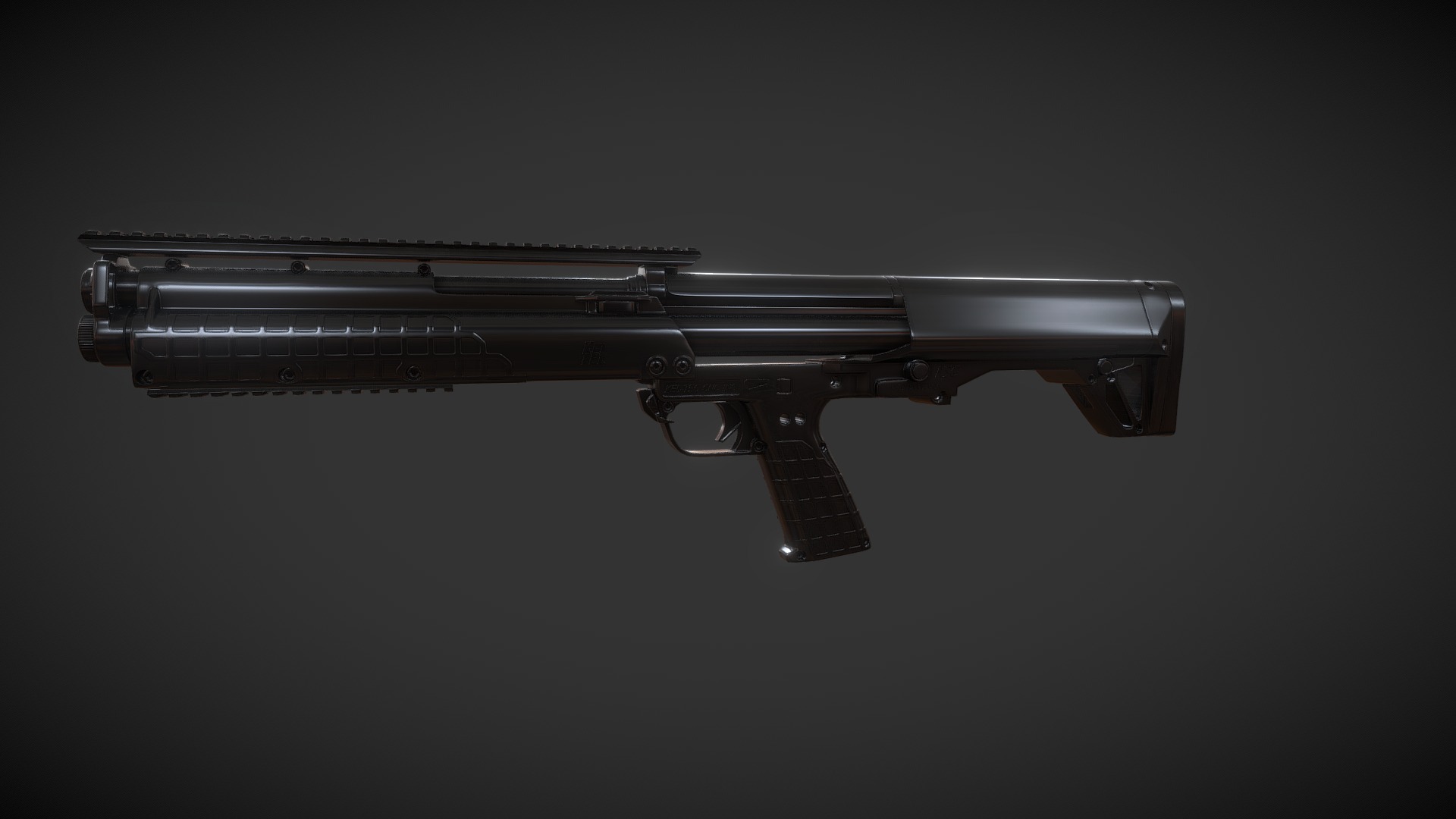 Kel-tec Ksg - Buy Royalty Free 3d Model By Hum3d [90f871c] - Sketchfab 