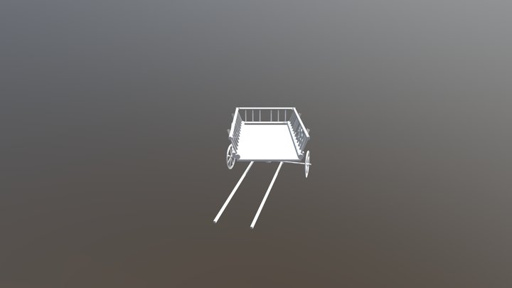 Telega 3D Model