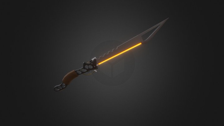 Epic Sword 3D Model