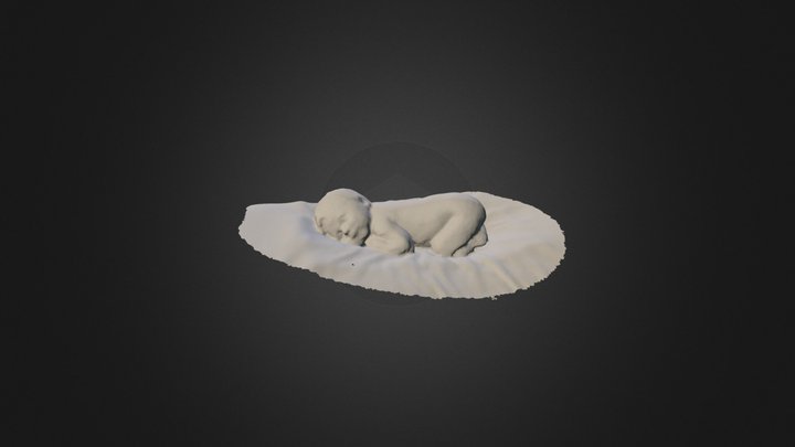 Baby F 2 3D Model