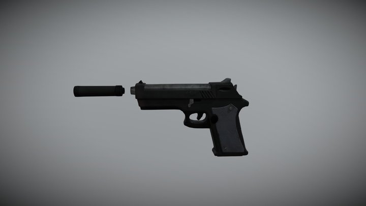 Asset_Weapon 3D Model