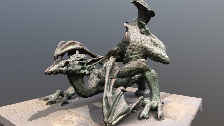 The Dundee Dragon 3D Model