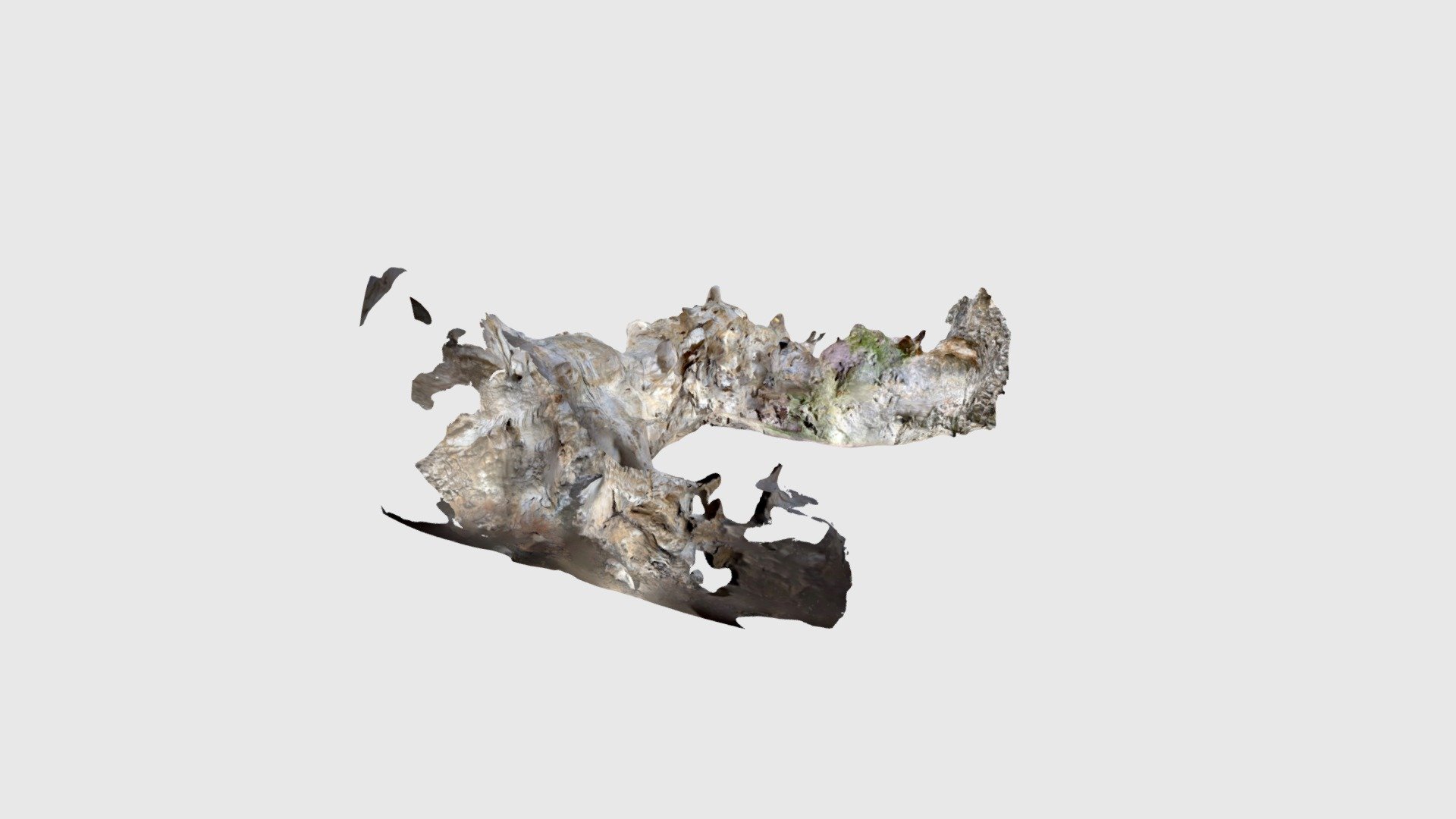 Cave passage scan demo