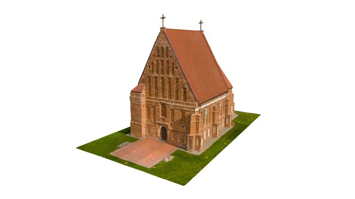 Zapyškis Church 3D Model