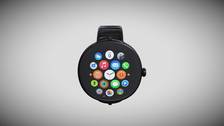 Watch Series 7 Pro 3D Model