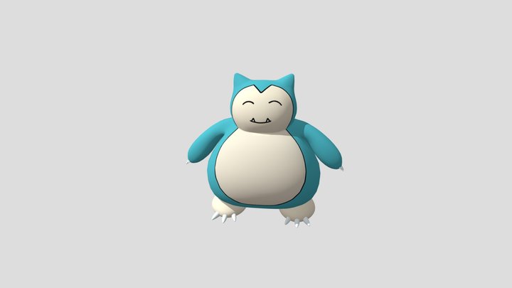 SNORLAX 3D Model