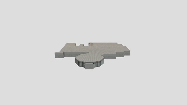Labirinto con tetto per l'ISIS Europa 3D Model