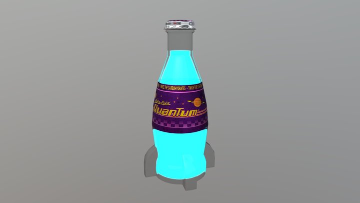 Nuka Cola Quantum pre-war version 3D Model