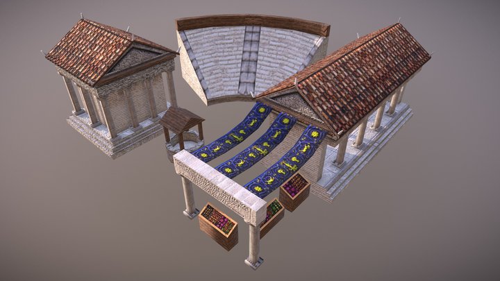 Game Building 3 3D Model