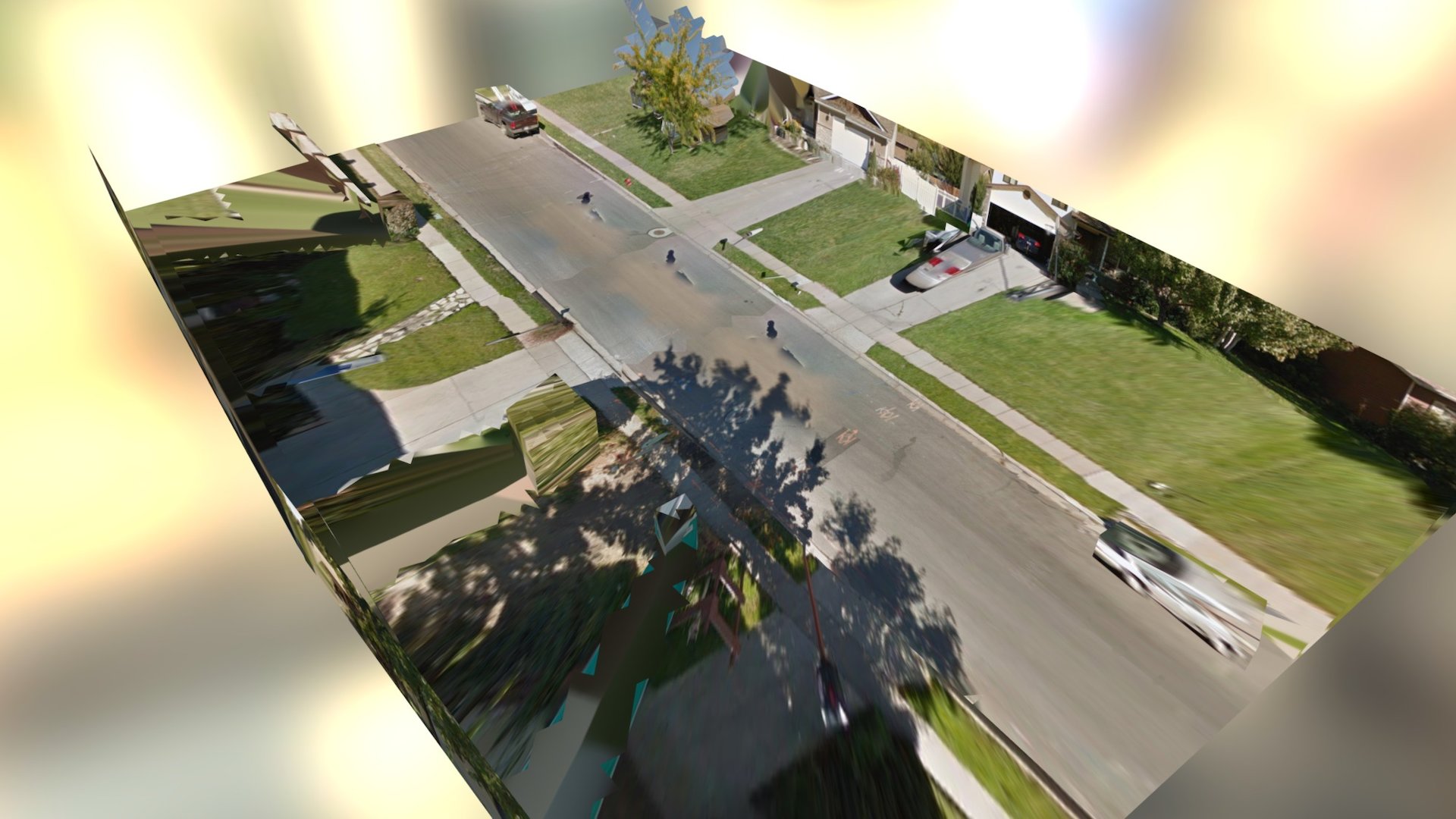 Testing with google street view photos