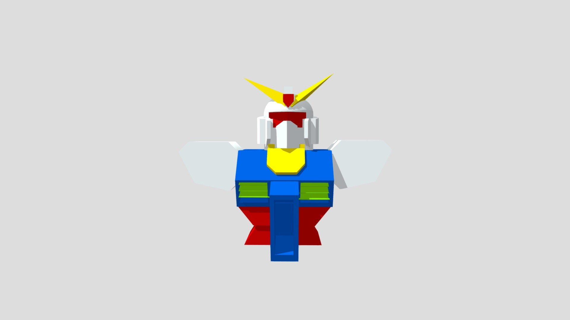 RX 78 HEAD BUST BY MY SELF