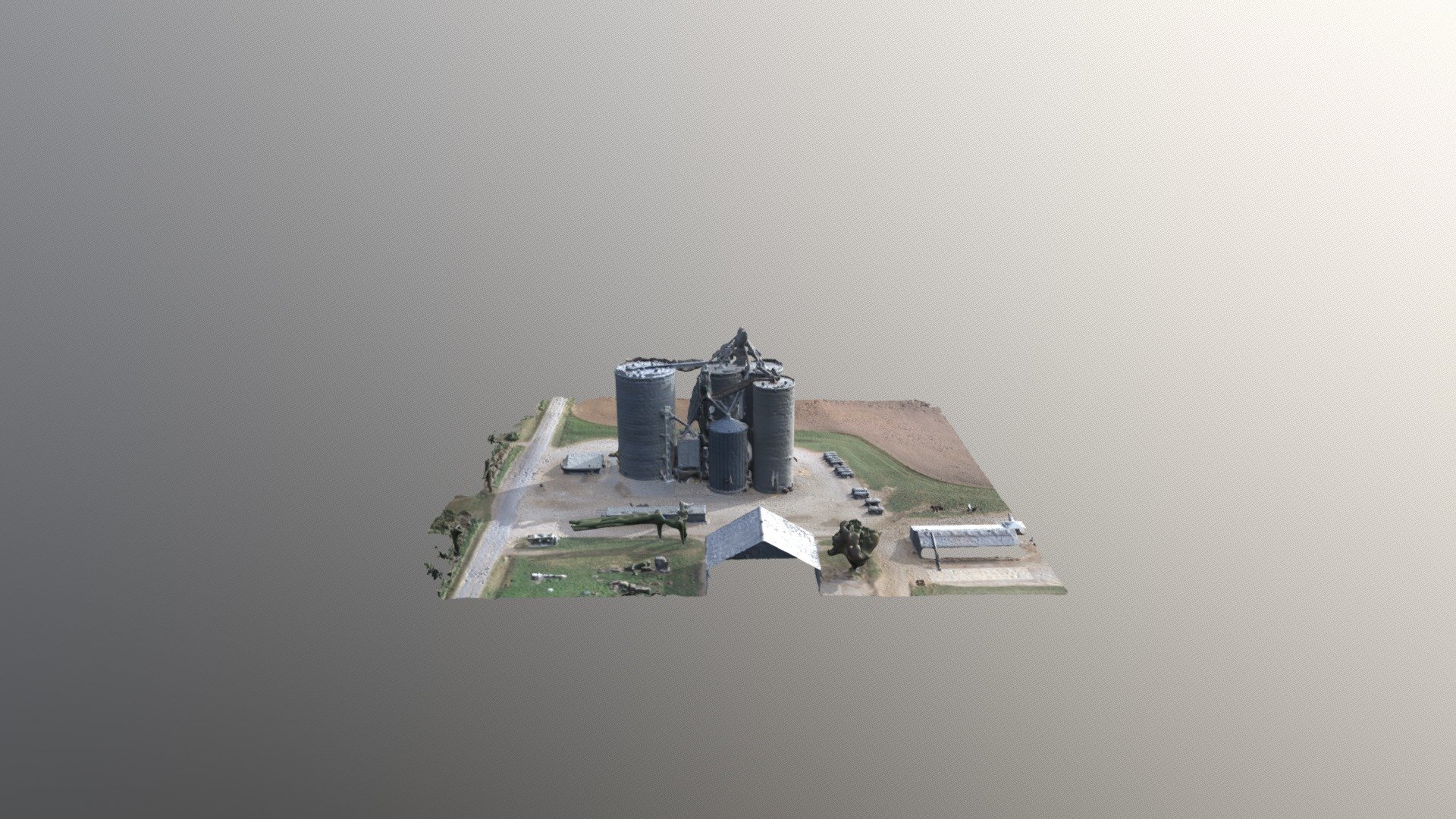 Gueda Springs KS Co Op Local Simplified 3d Mesh