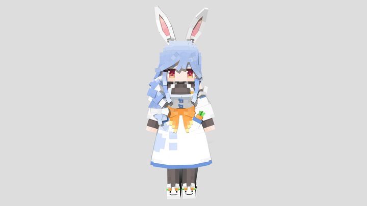 Hololive - Pekomama 3D Model