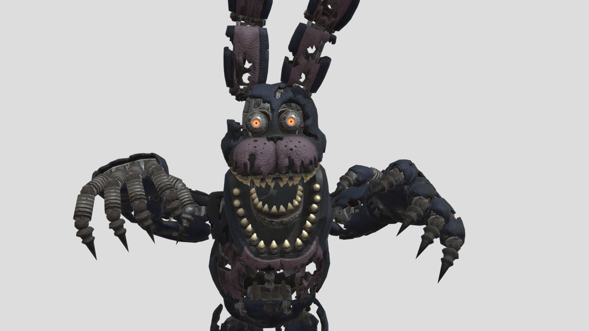 Bonnie Five Night's At Freddy's: Help Wanted - Download Free 3D model by  RandomFnafUserlol (@RandomUserlololol) [bbdf052]