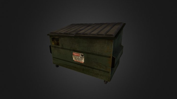 Dumpster 3D Model