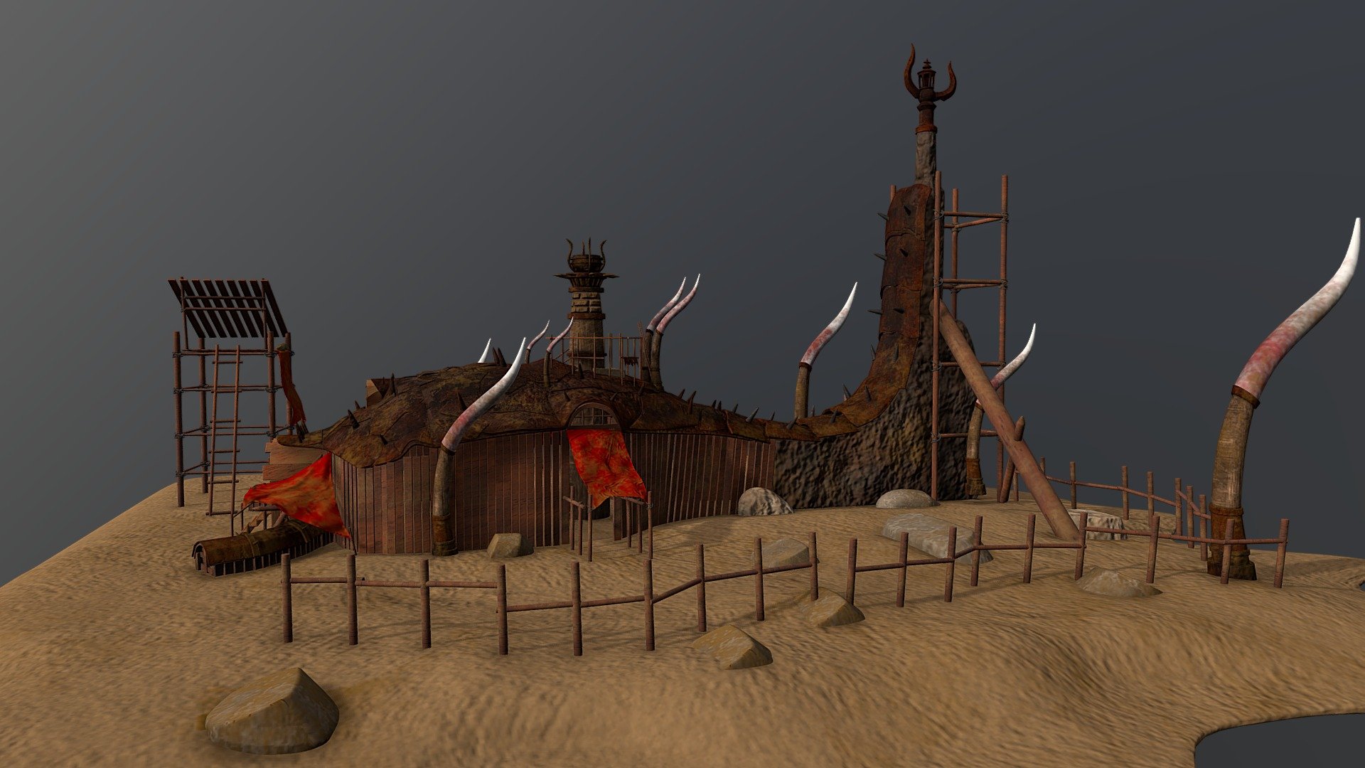scorpion house