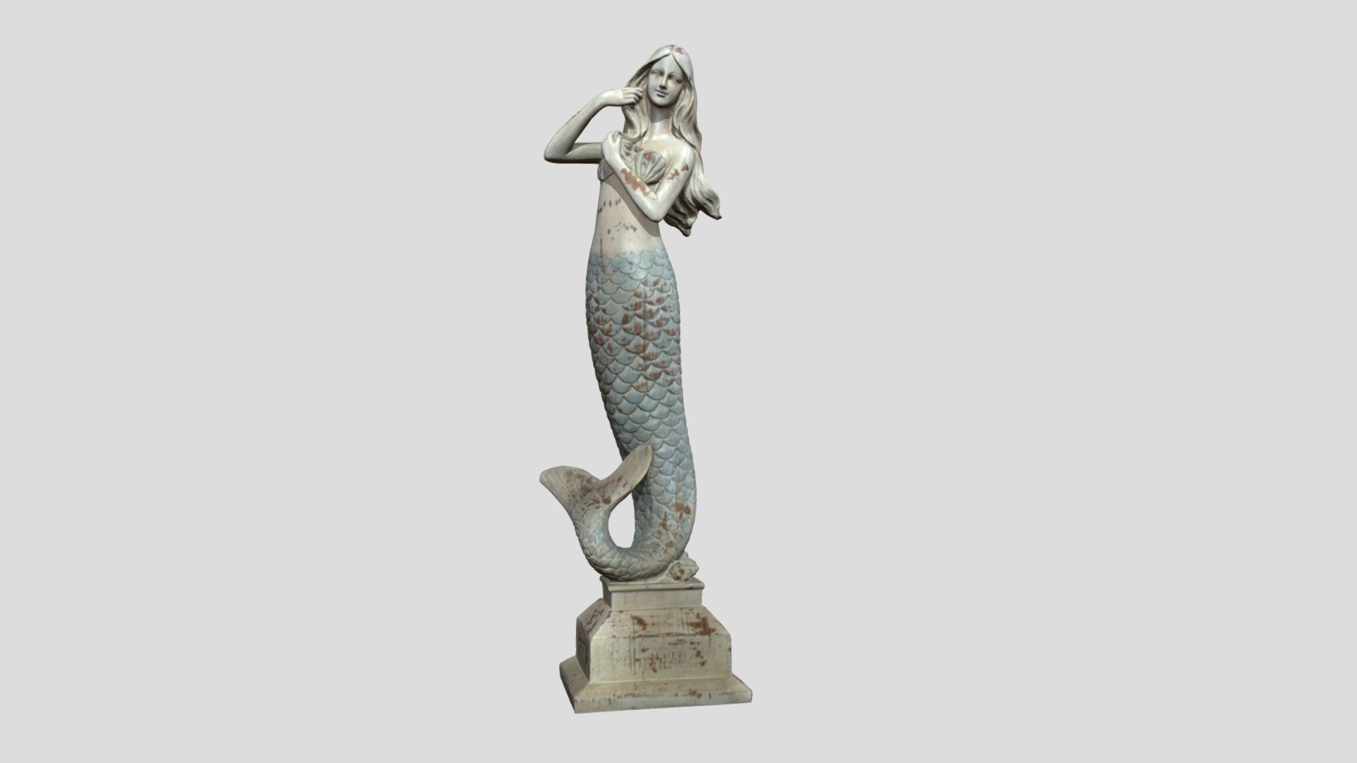 Mermaid Carving