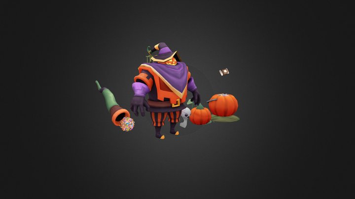 Sweet Tooth Bard [Concept by Vegacolors] 3D Model