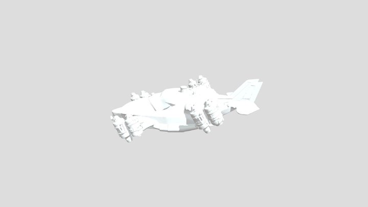 civil defense drone 3D Model