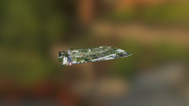 Chonburi Park 3D Model
