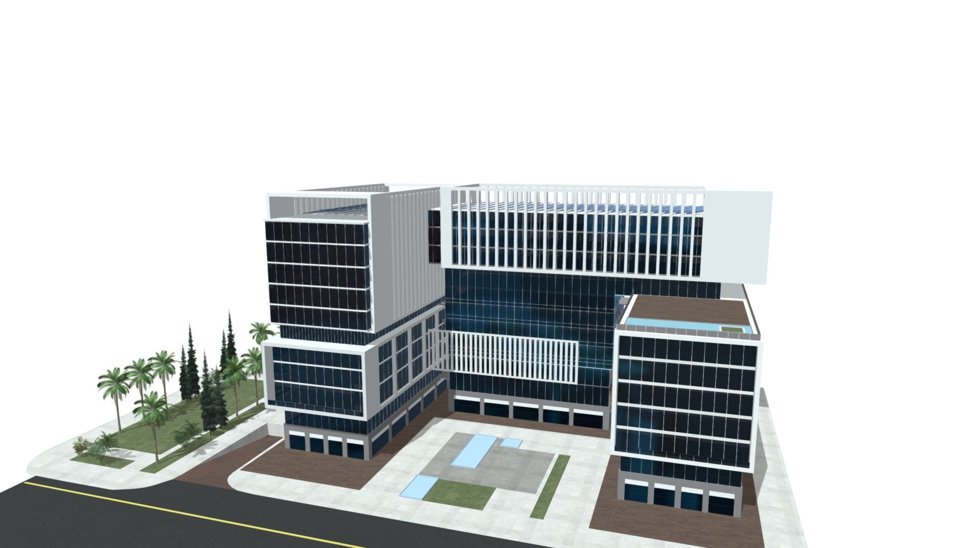 cubes mall - 3D model by Egy-maps [9108f74] - Sketchfab