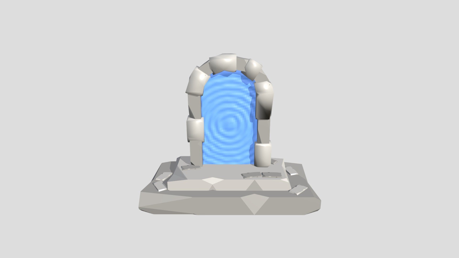 Portal low poly