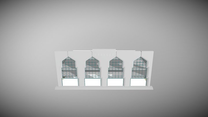SHOWROOM QATAR COLLADA 3D Model