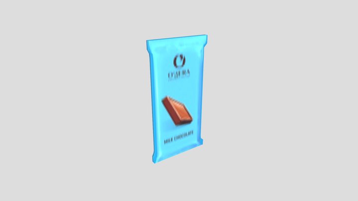 Ozera молочный шоколад chocolate milk chocolate 3D Model