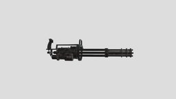 M134 Minigun - 3D model by JSYoon [8a232ca] - Sketchfab