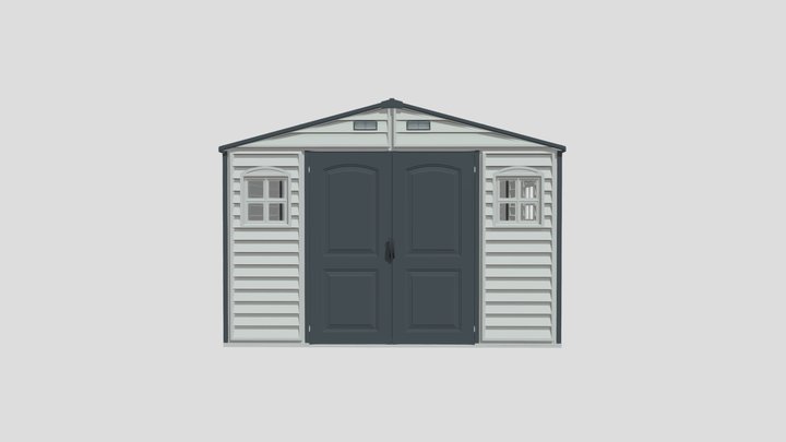 10x8 WoodSide Plus 3D Model