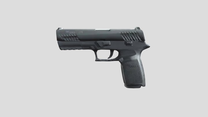 Sig Sauer p320 3D Model