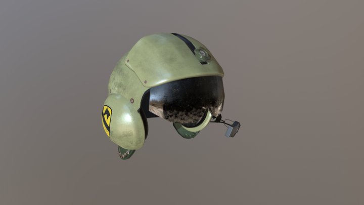 Vietnam Helmet 3D Model