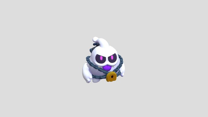 Squeak Ghost Win 3D Model