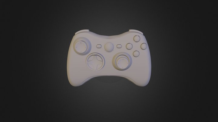 Xbox 360 Controller Model 3D Model