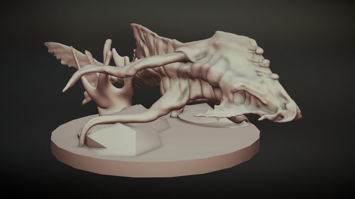 Aboleth - Creature 3D Model