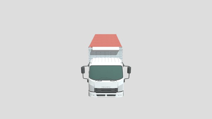 isuzu frr kenyan version 3D Model