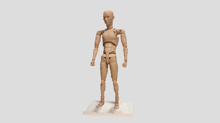 Medicom RAH figure 3D Model